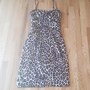 Leopard print dress by Cache - so hot